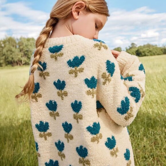 NWOT Hanna Andersson Marshmallow Cardigan